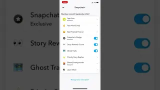 Snapchat Plus (Snapchat+) features