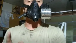 homemade gas mask vs cayenne pepper......(1080p)