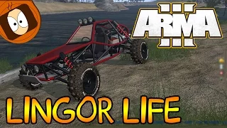 LINGOR LIFE | BALADE EN BUGGY DANS LES MARÉCAGES ! | ARMA 3 MOD