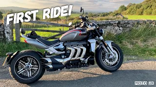 First Ride Review 2021 Triumph Rocket 3 GT - Perfect Cruiser ? Find out on our first Ride here