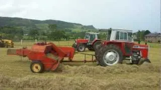 MF 590 and MF 20 Baler