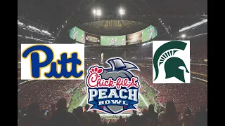 Peach Bowl: #12 Pitt vs #10 Michigan State