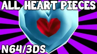 All Heart Pieces in The Legend of Zelda: Majora's Mask 3D/N64 Guide