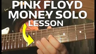 Money Solos 1 & 2 & 3 by PINK FLOYD - DARK SIDE OF THE MOON - Guitar Lesson