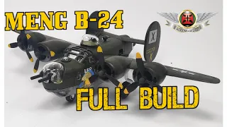 MENG B-24 TOON FULL BUILD VIDEO