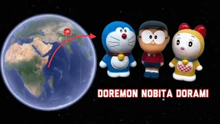 #562 I found doremon,nobita,dorami on google earth and google map #shorts #doremon #nobita