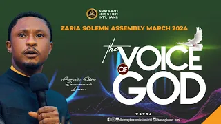 The Voice of God @ Zaria Solemn Assembly (Day 2) Evening || Apostle Effa Emmanuel Isaac || 23:03:20