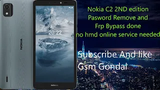 nokia c2 2nd edition pasword remove and frp bypass without online service