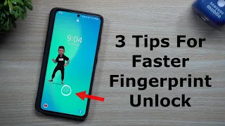 Drastically Make Your Fingerprint Unlock FASTER - 3 Tips