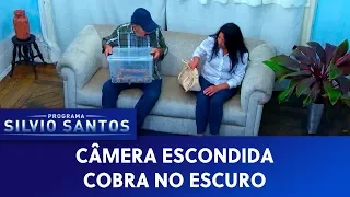 Cobra no Escuro - Snake in the Dark Prank | Câmeras Escondidas (03/11/19)