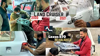 Land Cruiser 2001 to Lx570 Conversion | Workshop visit | Autolevels