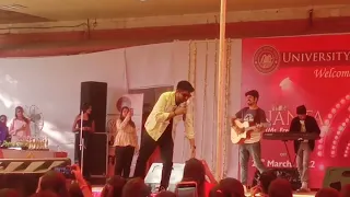 Singer🎤RAHUL RANJAN live performance in maharani college Jaipur😍