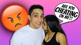 COMING HOME SMELLING LIKE ANOTHER WOMAN PRANK ON CRAZY LATINA GIRLFRIEND!!