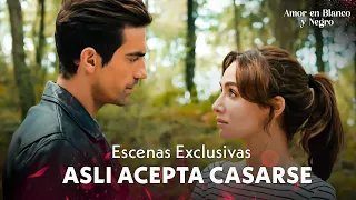 Aslı involuntariamente acepta casarse con Ferhat 💔 - Amor en Blanco y Negro | Escenas Exclusivas