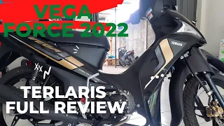 ALL NEW MOTOR YAMAHA VEGA FORCE TERBARU 2022 WARNA HITAM full review | Harga | spesifikasi |