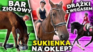 NOC Z OBOZOWICZAMI W LESIE 😱 | TESTUJĘ SUKIENKĘ DO JAZDY NA OKLEP!