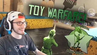 TOY WARFARE! | Rxqe Plays 'The Mean Greens - Plastic Warfare'!