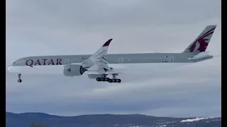 DIVERSION! Qatar A350-1000 Medical & Mechanical in Quebec City (YQB)