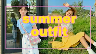 korean summer outfit idea🌼