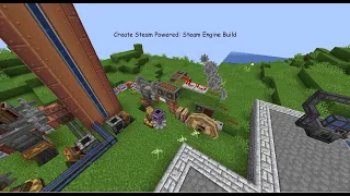 Create Steam Powered: Steam Engine Build