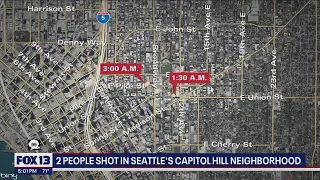 2 people shot in Seattle's Cap Hill neighborhood | FOX 13 Seattle