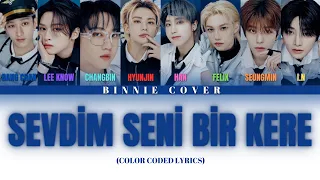 Stray Kids - Sevdim Seni Bir Kere (AI Cover)