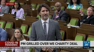 Trudeau grilled over WE Charity scandal in House