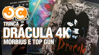 📀 DRÁCULA E MORBIUS EM STEELBOOK 4K, TOP GUN ESPECIAL EM BD | TRINCA @blogdojotace