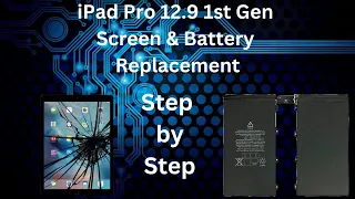 How to Replace the Screen and Battery on a iPad Pro 12.9 1st Gen