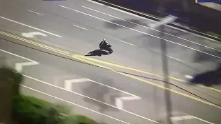 Police chase: LAPD in West Hills, Ca.  Doesn’t end well for motorcycle driver.  Speeds over 100mph💀