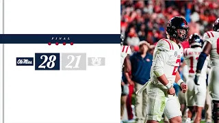 HIGHLIGHTS | Ole Miss Football at Auburn (10-21-23)