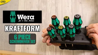 Wera Kraftform 300 Series 6 Piece Screwdriver Set - Quick Overview