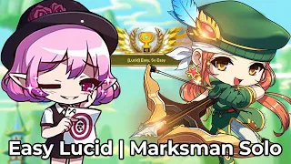 First Easy Lucid Solo on Marskman | MapleStory