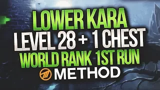 Level 28 +1 World 1st Lower Kara Mythic+ - Method EU Mythic Dungeon Invitational Team Announcement