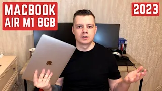 MacBook Air M1 8GB обзор в 2023. Опыт использования в веб-разработке. Игры, бенчмарки.