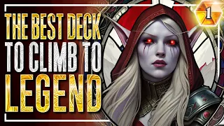 This Secret Hunter is the BEST TITANS DECK to Climb to Legend! | Hearthstone Standard | TITANS