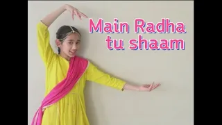 Main Radha Tu Shaam | dance cover | Kathak Beats Choreography | vishwaroop | emma bishnoi | kathak