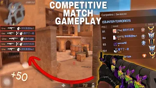 STANDOFF 2 - Full Competitive Match Gameplay! #3 - Gold tier vs 2 Master 🏅