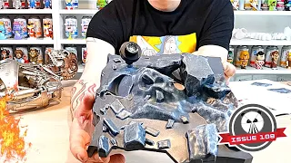 Build The Terminator T-800 Issue 108 -  Continue Work On The Base & Add Rock Details ( Speed Build )