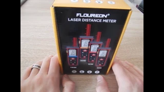 Laser Entfernungsmessgerät Unboxing und Test