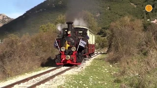 Steam Loco ΔΚ8.001 at Rack Railway's Festival, November 2016.