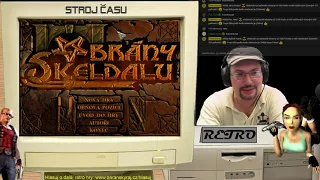 Stroj času – Retro: Brány Skeldalu | 1998 – PC | Gameplay | CZ 1440p60