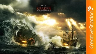 The Kraken - Speed art (#Photoshop) | CreativeStation