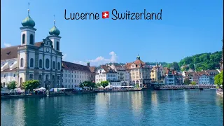 Lucerne, Switzerland | Walking tour and boat trip | Lake Lucerne | The Old Town | Kapellbrucke