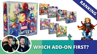 Marvel United: Ranking all add-ons. Which expansions you should get first?