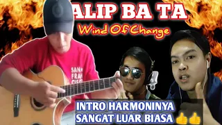 Alip Ba Ta - Wind of Change (Scorpions) | fingerstyle cover | REACTION