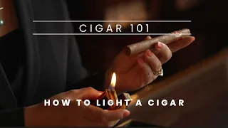 Cigar 101: How to Light a Cigar