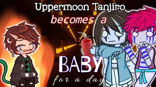 |•|  Uppermoon Tanjiro becomes a baby for a day! |•| Uppermoon Tanjiro AU |•| Demon Slayer/KnY |•|