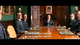 KINGSMAN: THE SECRET SERVICE - Official Trailer HD - English/Deutsch/Français Edf