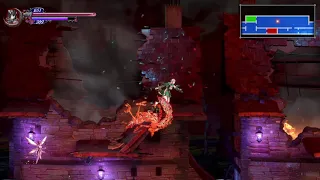 Bloodstained: Ritual of the Night - Access late game secret areas early w/ Flashing Air Kick trick.